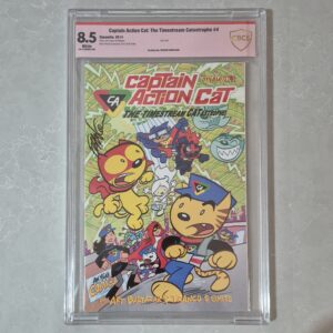 Captain Action Cat: The Timestream Catastrophe #4 - CBCS 8.5