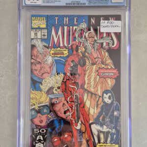 New Mutants #98 - CGC 9.6 (First Appearance Deadpool)